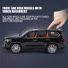 KLT 1 : 24 Lexus LX570 Metal Alloy Toys Car Modelo De Carro De Liga Metálica Veículo Diecast Para - Imagem 4