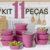 Kit 10 Potes mais Jarra 1.800 ml Potes + Jarra - Imagem 2