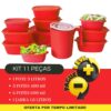 Kit 10 Potes mais Jarra 1.800 ml Potes + Jarra