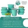Kit 10 Potes mais Jarra 1.800 ml Potes + Jarra - Imagem 4