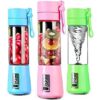 Mini Liquidificador Portátil Shake 6 Laminas + Cabo USB ENVIO - Imagem 4