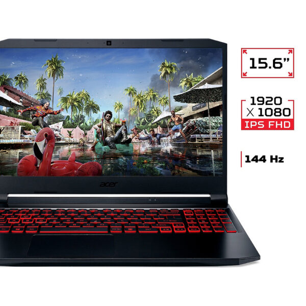 Notebook Gamer Acer Nitro 5 15.6 FHD 144Hz I5-11400H SSD 512GB 8GB GTX 1650 4GB Windows 11 Home Preto - AN515-57-59AT - Image 5