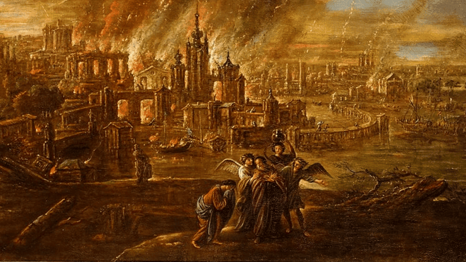 Sodoma-e-Gomorra-em-chamas-por-Jacob-de-Wet-II-1680
